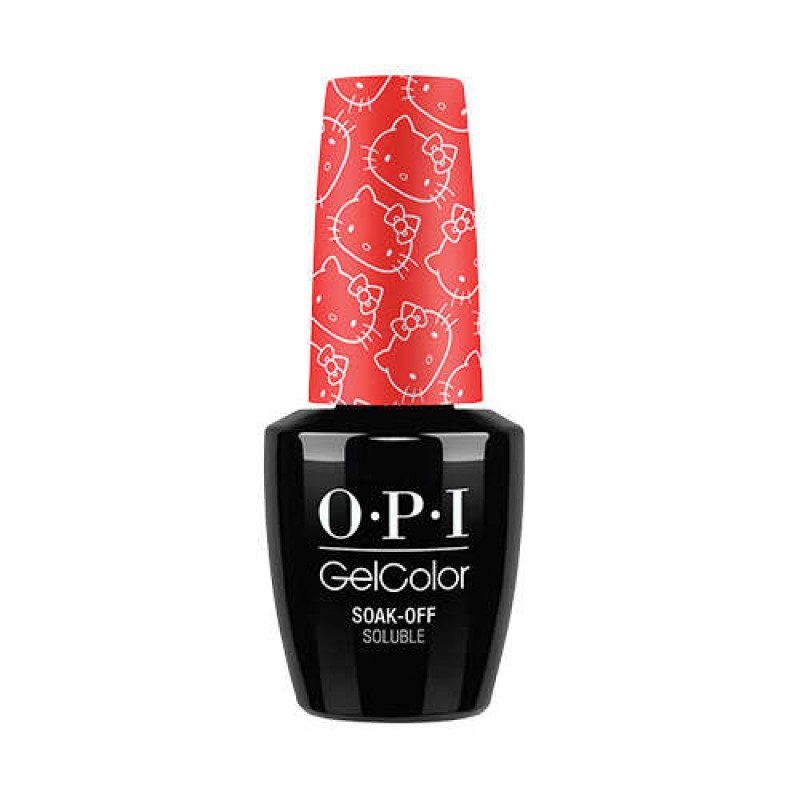 OPI Gel Color – 5 Apples Tall (Hello Kitty)